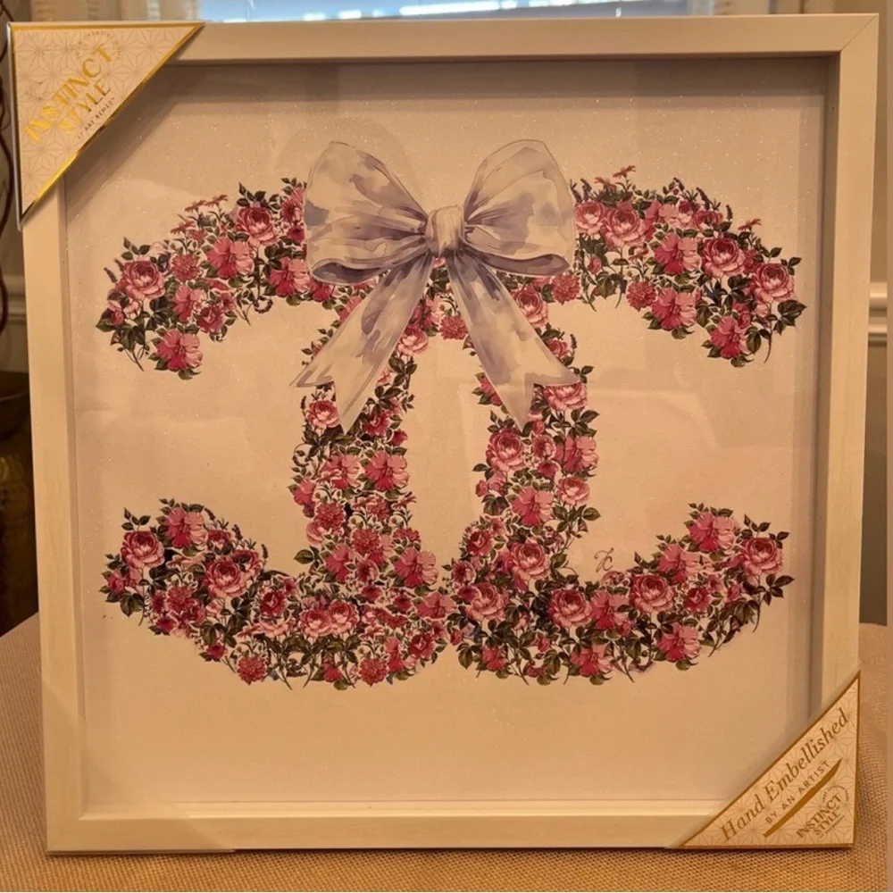 NWT GORG fashion WALL GLASS PICTURE - Picture 4 of 4